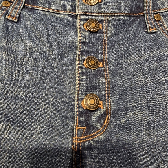 New Directions Dark Blue Skinny Jeans - Picture 5 of 7